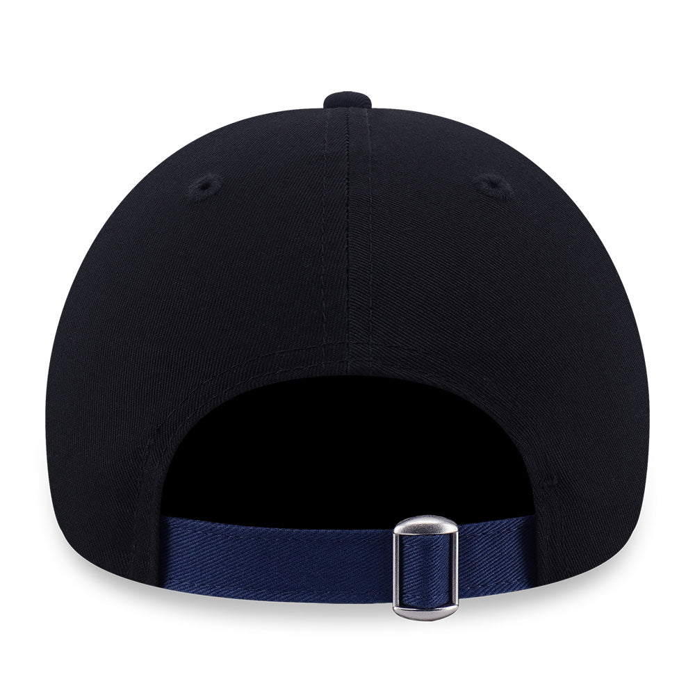 New Era Minnesota Timberwolves Hardwood Classics 2026 Black Deep Blue 9FORTY Unstructured Adjustable Cap
