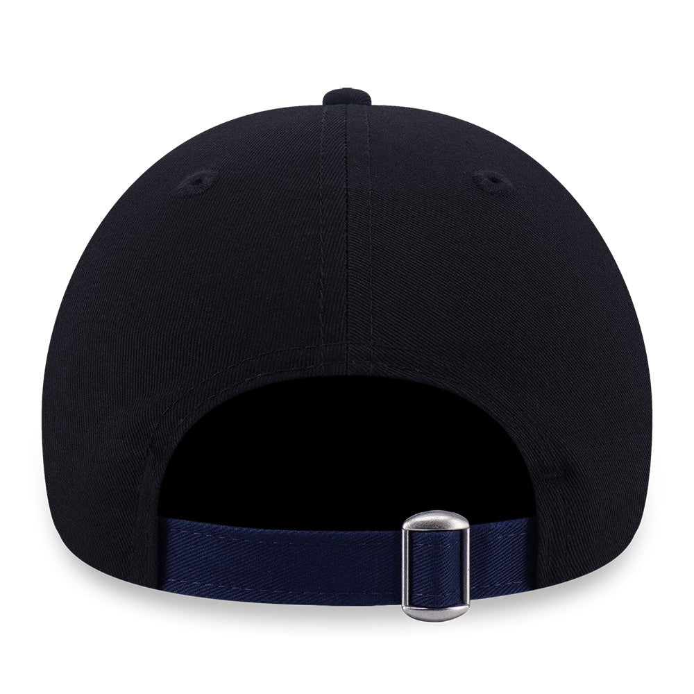 New Era Houston Rockets Hardwood Classics 2026 Black Blue 9FORTY Unstructured Adjustable Cap