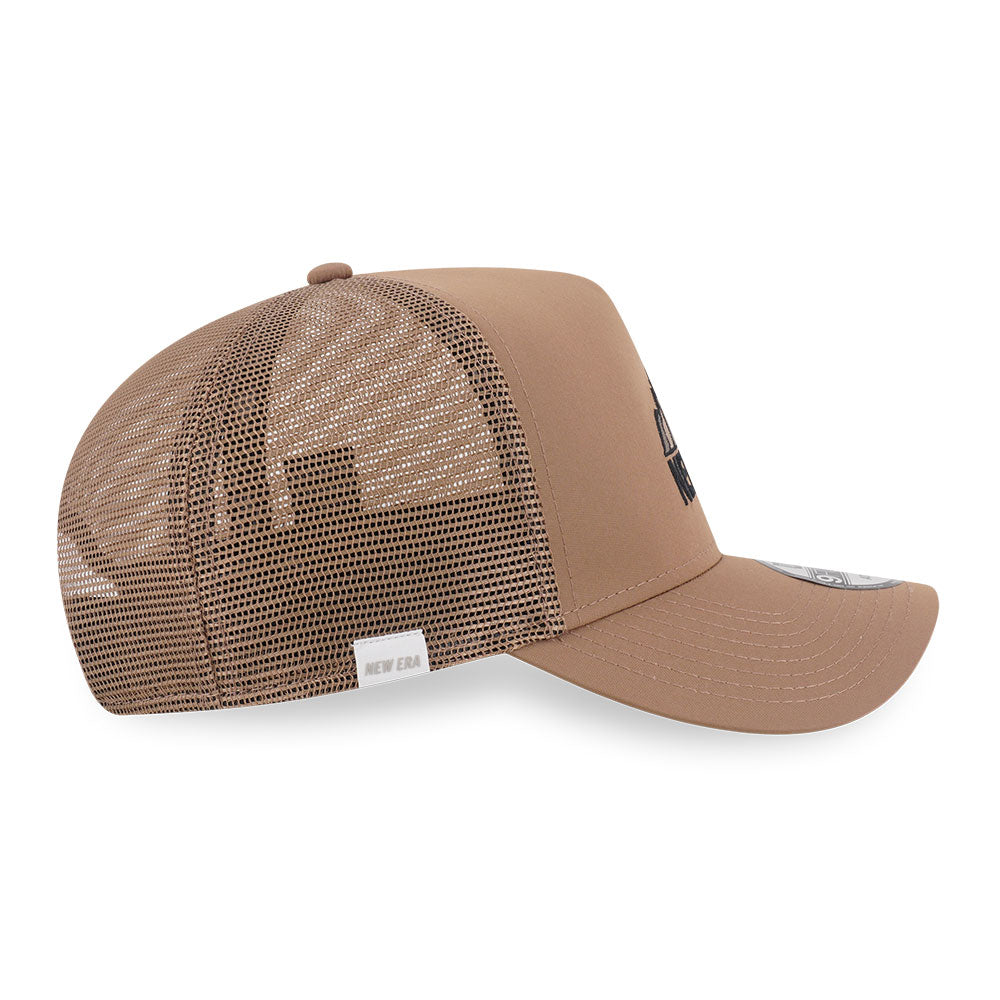 New Era Outdoor Logo FW26 Khaki 9FORTY A-Frame Adjustable Cap
