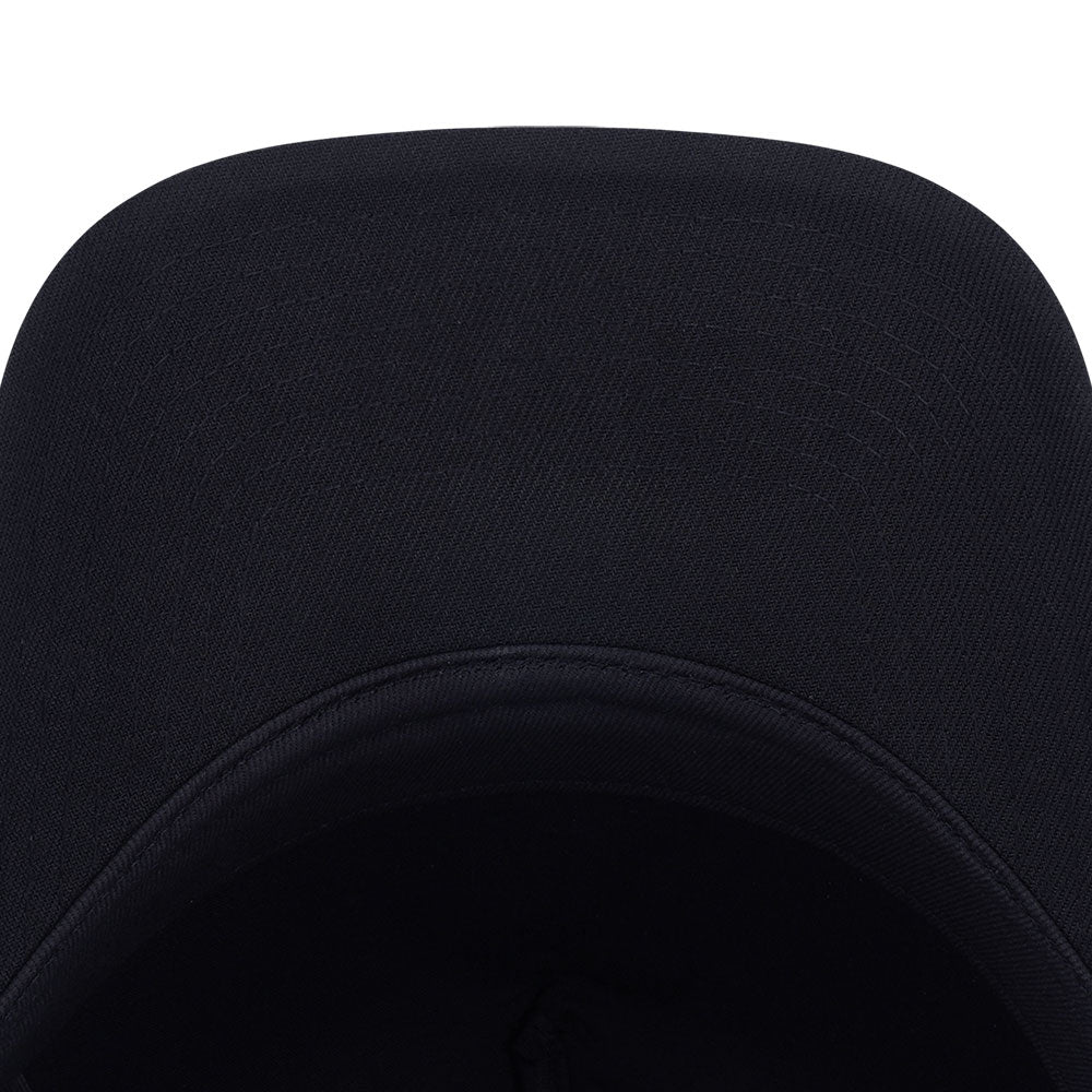 New Era Los Angeles Dodgers Nickel Metal Badge FW26 Black 9FORTY A-Frame Adjustable Cap