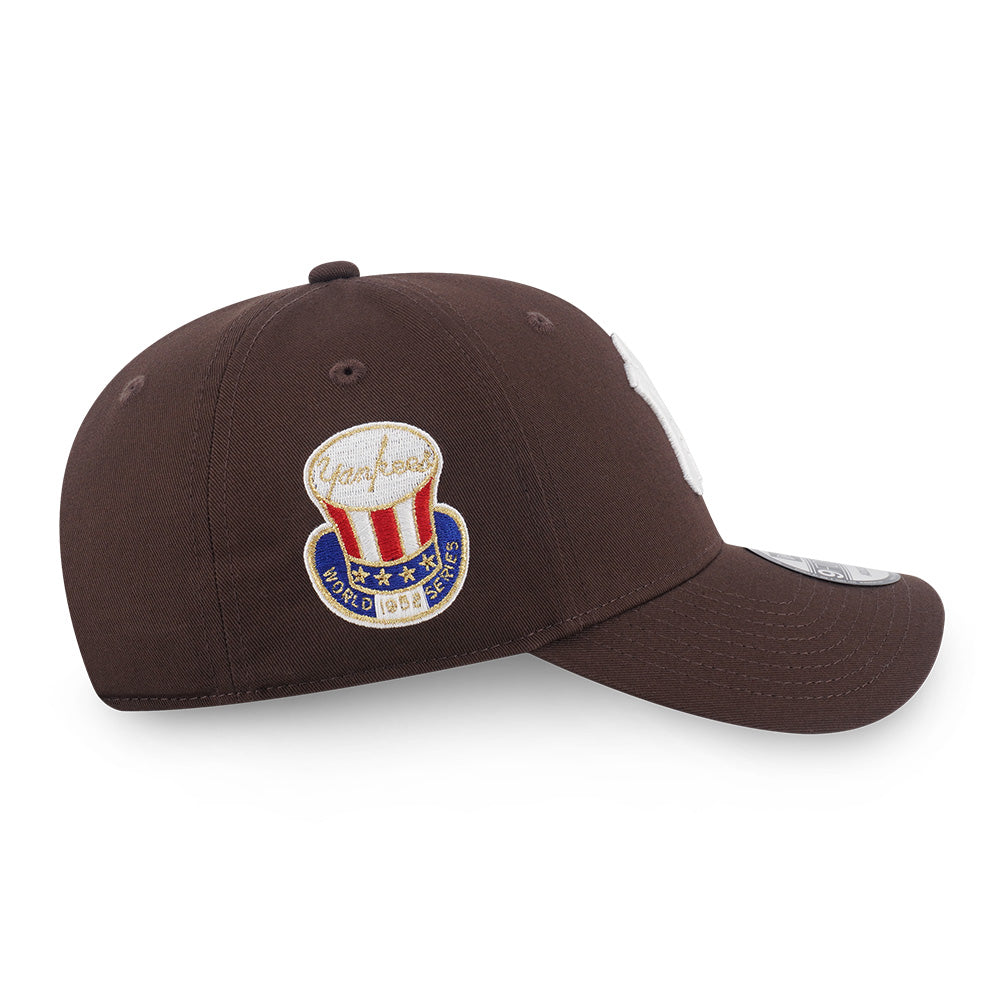 New Era New York Yankees Cooperstown World Series Walnut 9FORTY Adjustable Cap