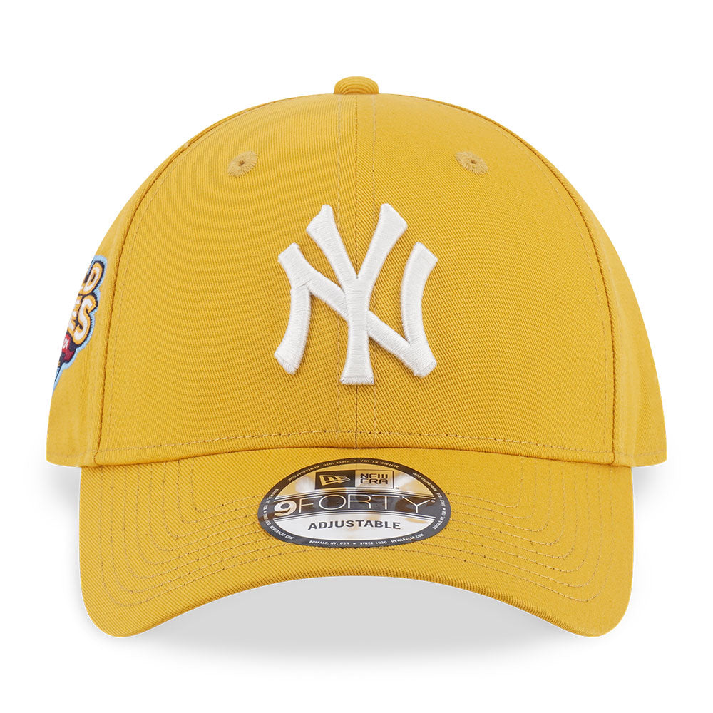 New Era New York Yankees Cooperstown World Series Trophy Yellow 9FORTY Adjustable Cap