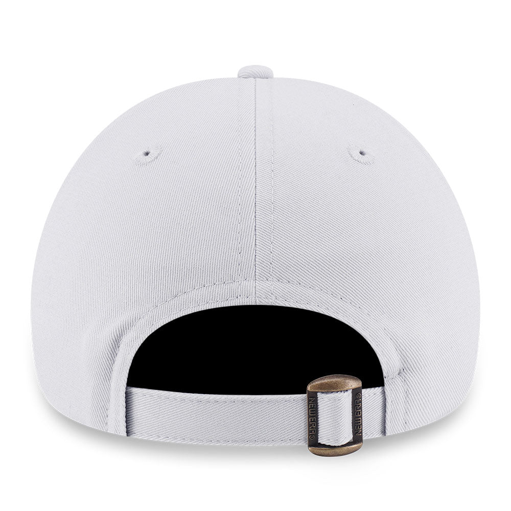 New Era New York Yankees Cooperstown World Series Silver Snow 9FORTY Adjustable Cap
