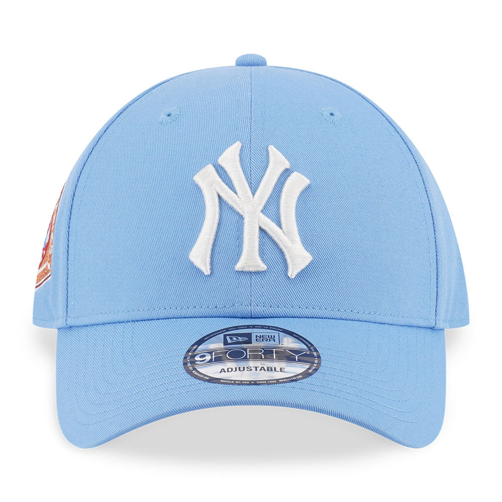 New Era New York Yankees Cooperstown World Series Sky Blue 9FORTY Adjustable Cap