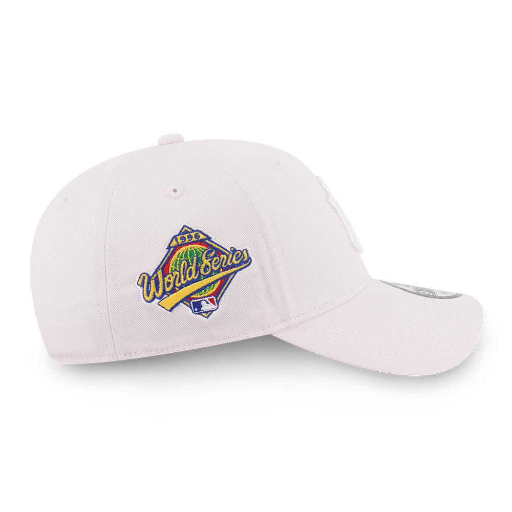 New Era New York Yankees Cooperstown World Series Primrose Pink 9FORTY Adjustable Cap