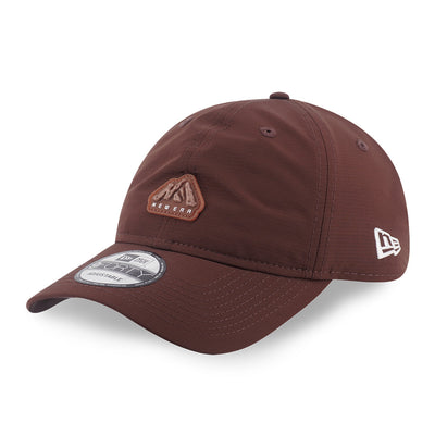 New Era Mountain Logo FW26 Brown 9FORTY Unstructured Adjustable Cap