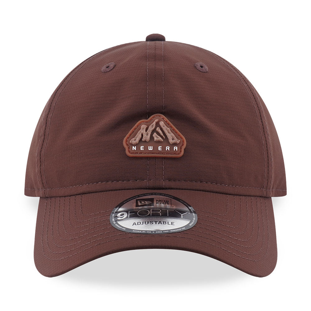 New Era Mountain Logo FW26 Brown 9FORTY Unstructured Adjustable Cap