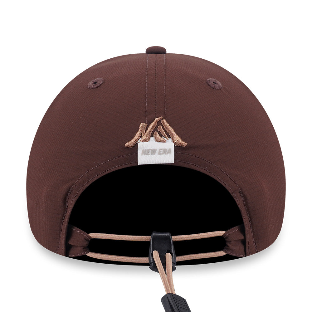 New Era Mountain Logo FW26 Brown 9FORTY Unstructured Adjustable Cap