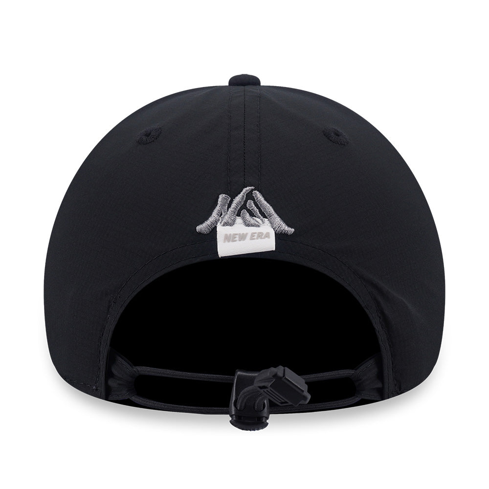 New Era Mountain Logo FW26 Black 9FORTY Unstructured Adjustable Cap