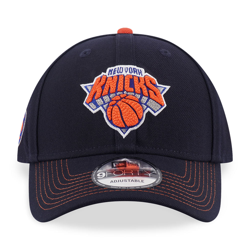 New Era New York Knicks NE Fan Fam Navy 9FORTY Adjustable Cap