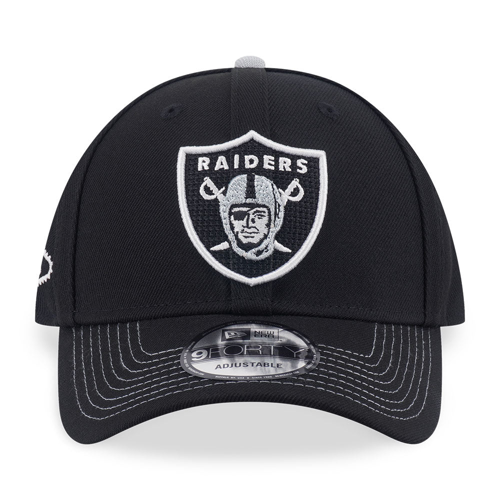 New Era Las Vegas Raiders NE Fan Fam Black 9FORTY Adjustable Cap