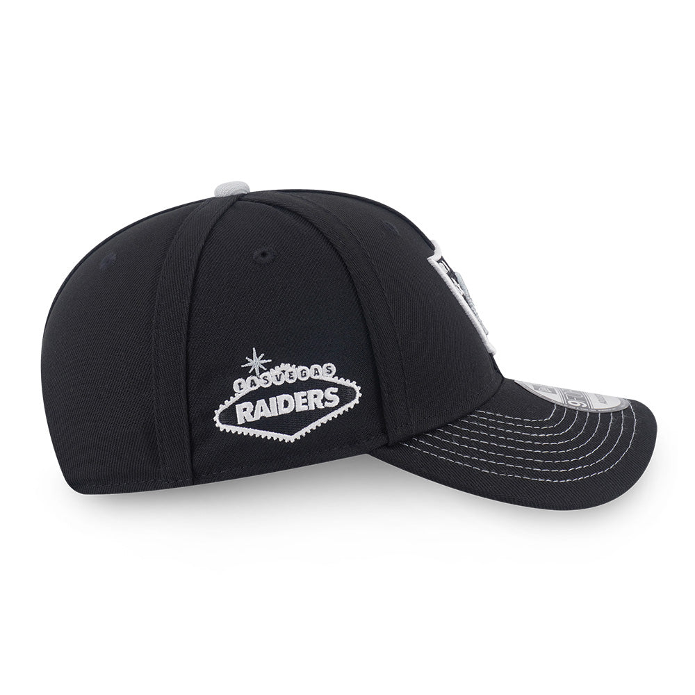 New Era Las Vegas Raiders NE Fan Fam Black 9FORTY Adjustable Cap