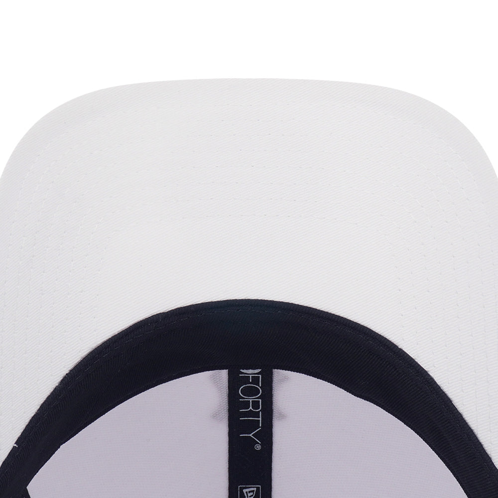 New Era New York Yankees Mini Logo Color Era FW26 White 9FORTY Adjustable Cap
