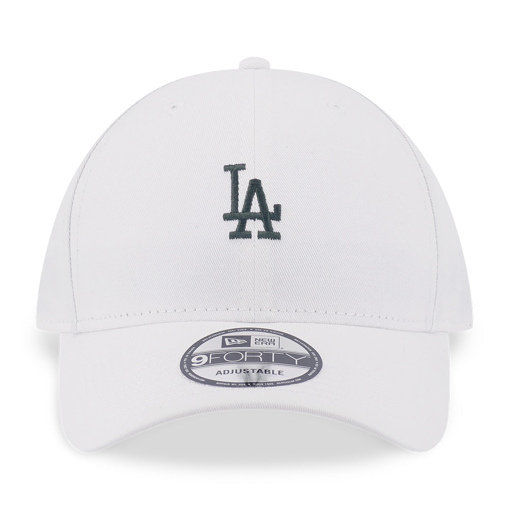 New Era Los Angeles Dodgers Mini Logo Color Era FW26 White 9FORTY Adjustable Cap