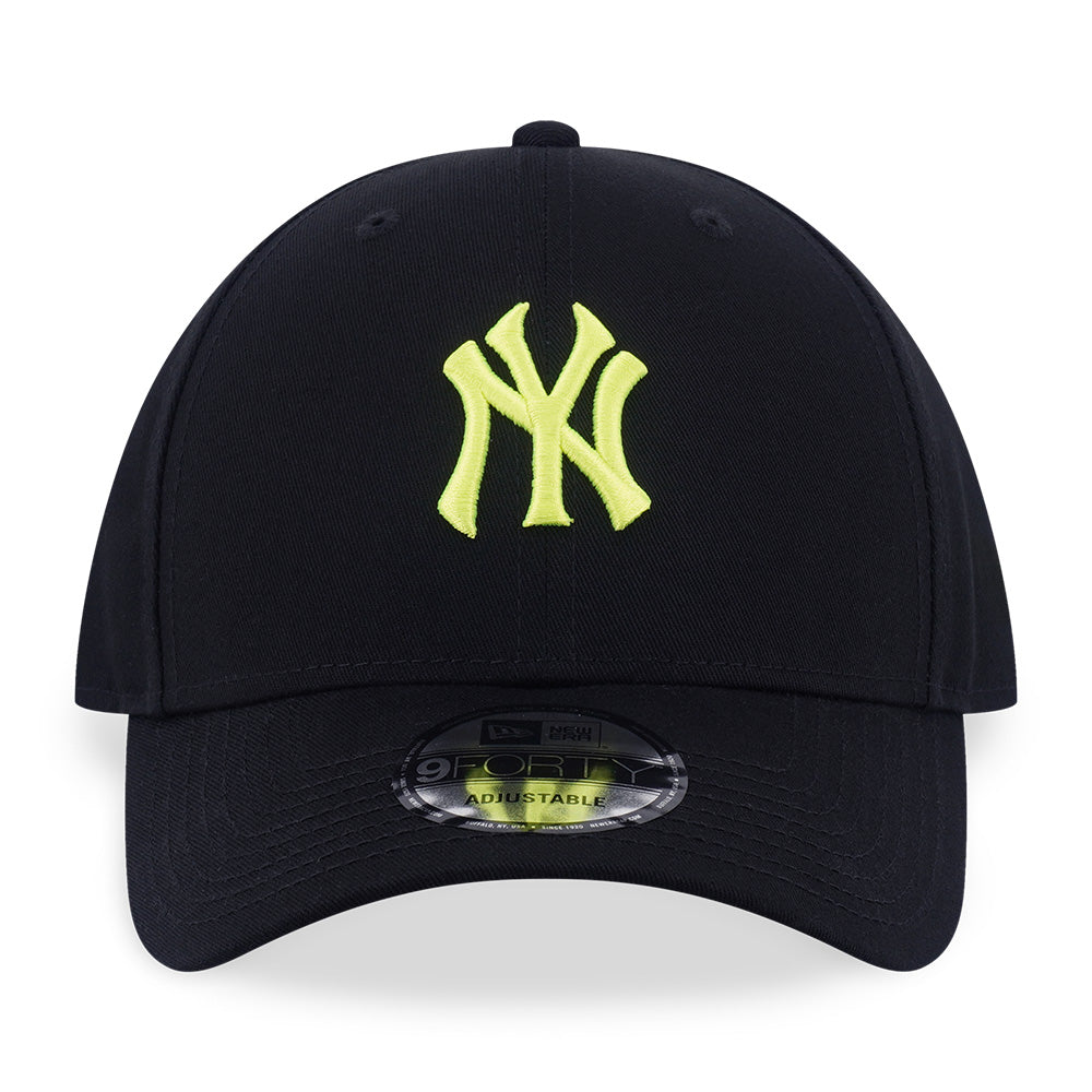 New Era New York Yankees Color Era FW26 Black 9FORTY Adjustable Cap