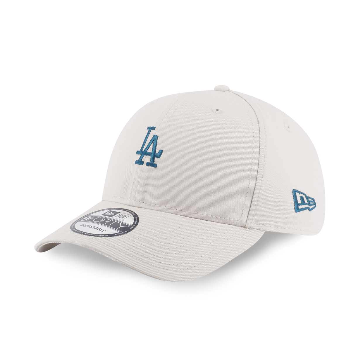 New Era Los Angeles Dodgers Color Era FW26 Mini Logo Ivory 9FORTY Adjustable Cap