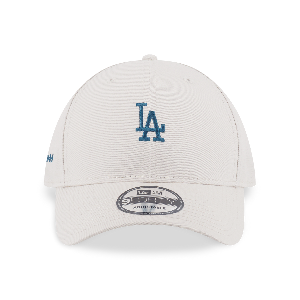 New Era Los Angeles Dodgers Color Era FW26 Mini Logo Ivory 9FORTY Adjustable Cap