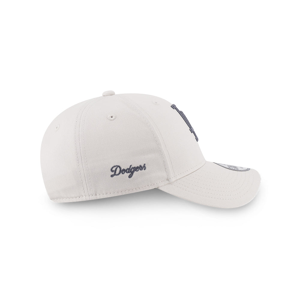 New Era Los Angeles Dodgers Color Era FW26 Ivory 9FORTY Adjustable Cap