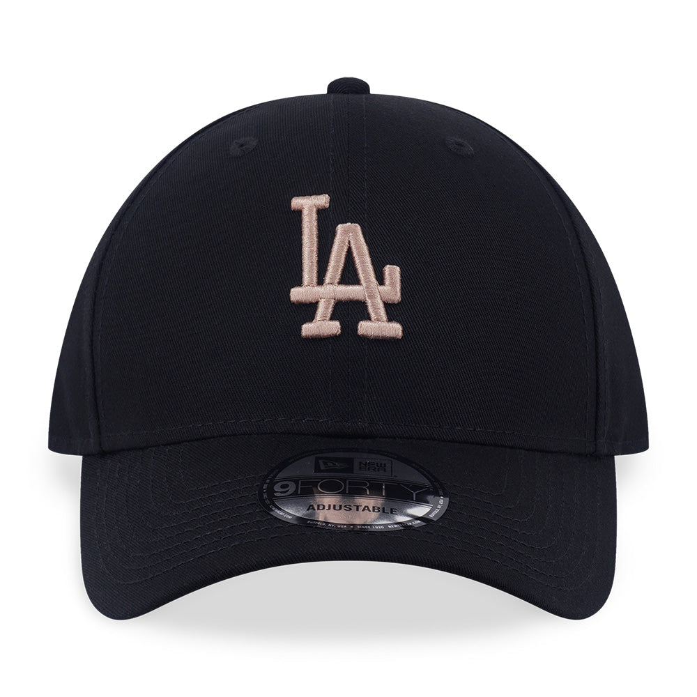 New Era Los Angeles Dodgers Color Era FW26 Black 9FORTY Adjustable Cap