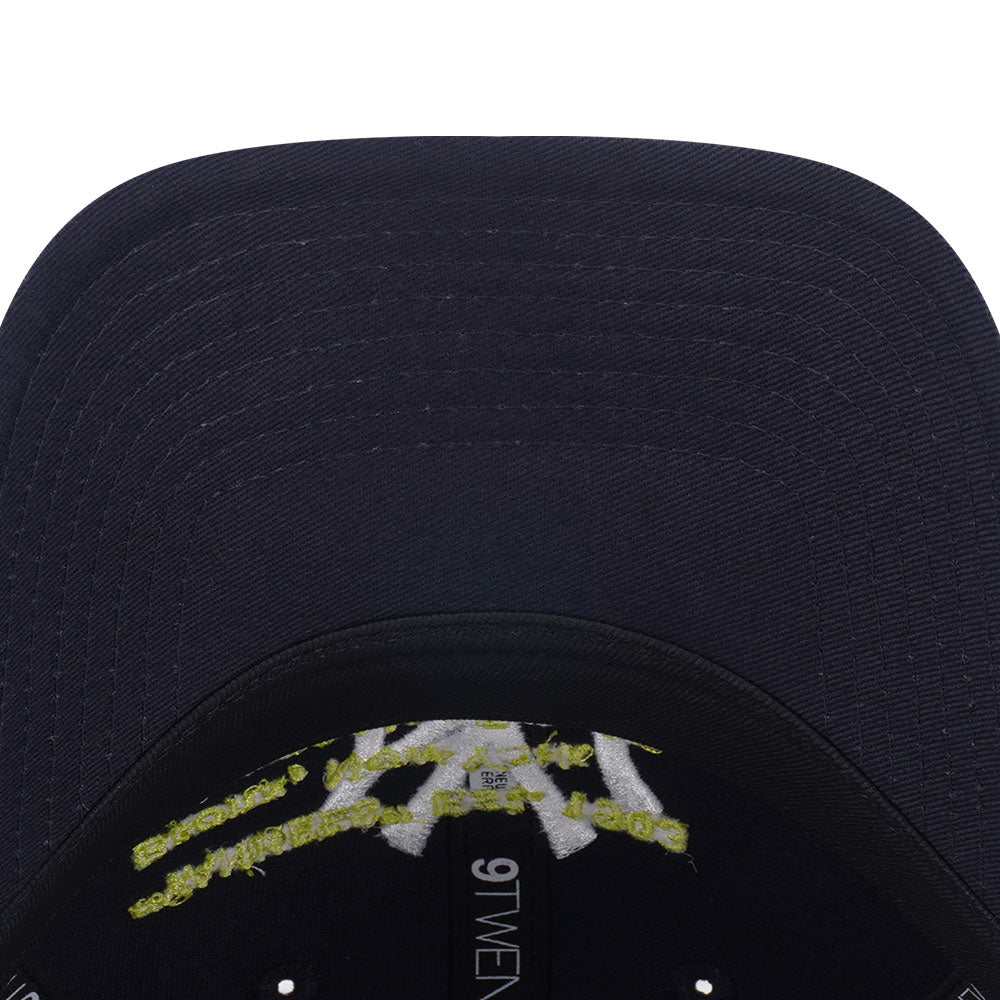 New Era New York Yankees Layered Script Navy 9TWENTY Adjustable Cap