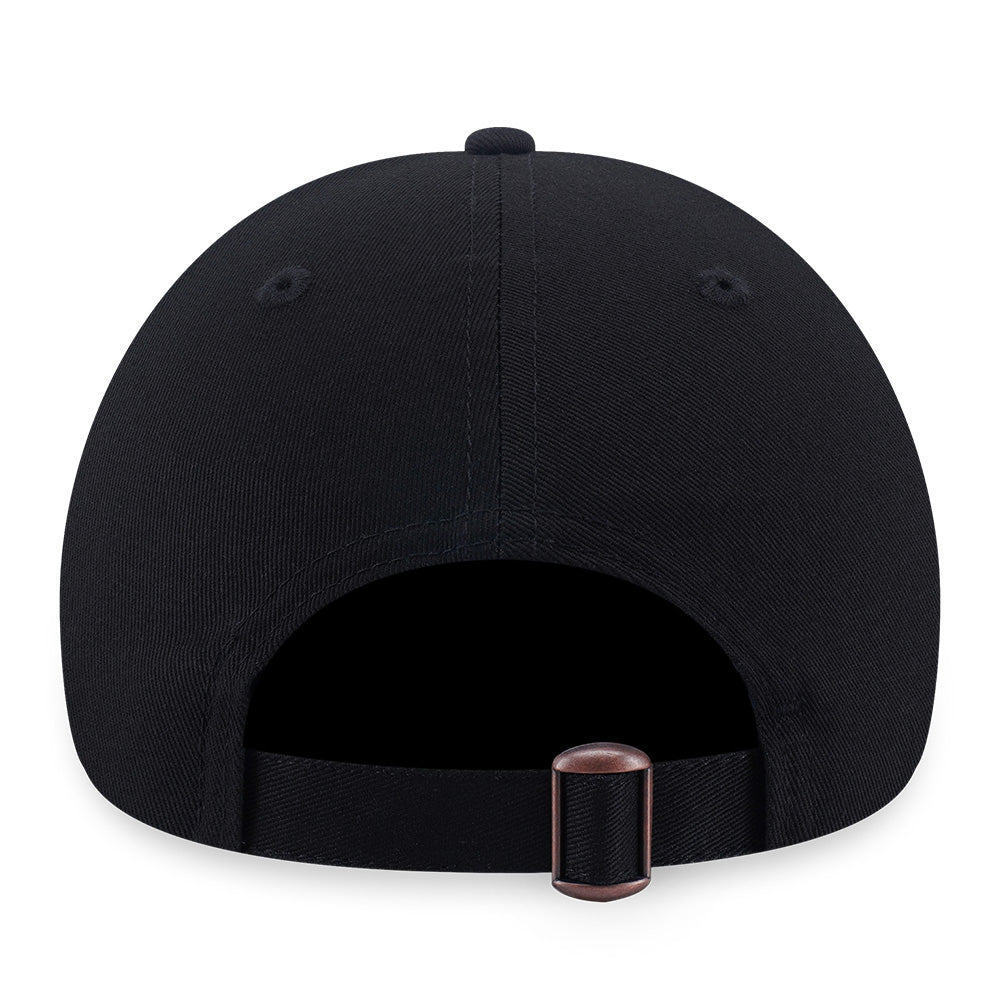 New Era NE Script Logo Layered Script Black 9TWENTY Adjustable Cap