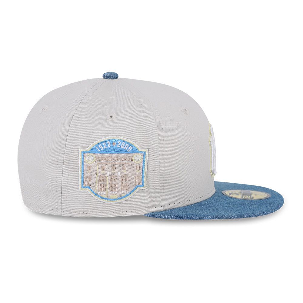 New Era New York Yankees Coopersfield 5950 Pack Denim Mix Stone 59FIFTY Fitted Caps