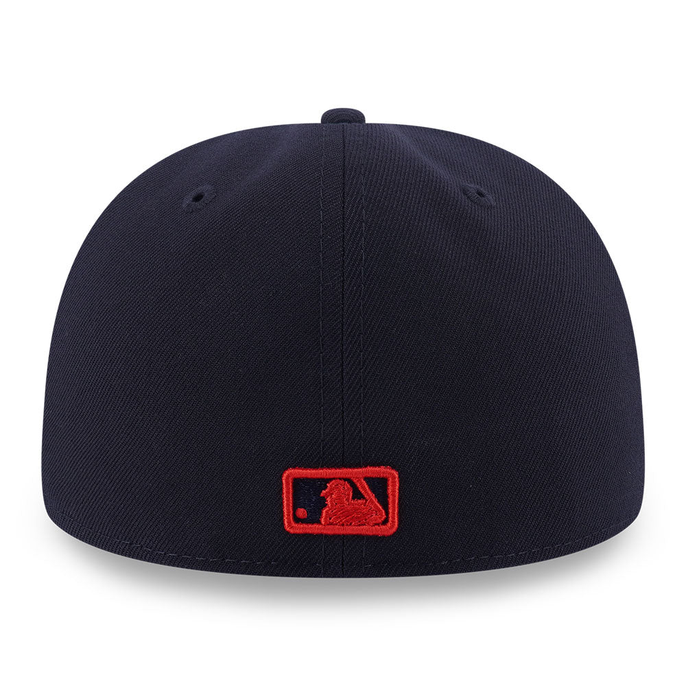 New Era Boston Red Sox 5950 Pack Baseball Stitching Navy 59FIFTY Fitted Cap