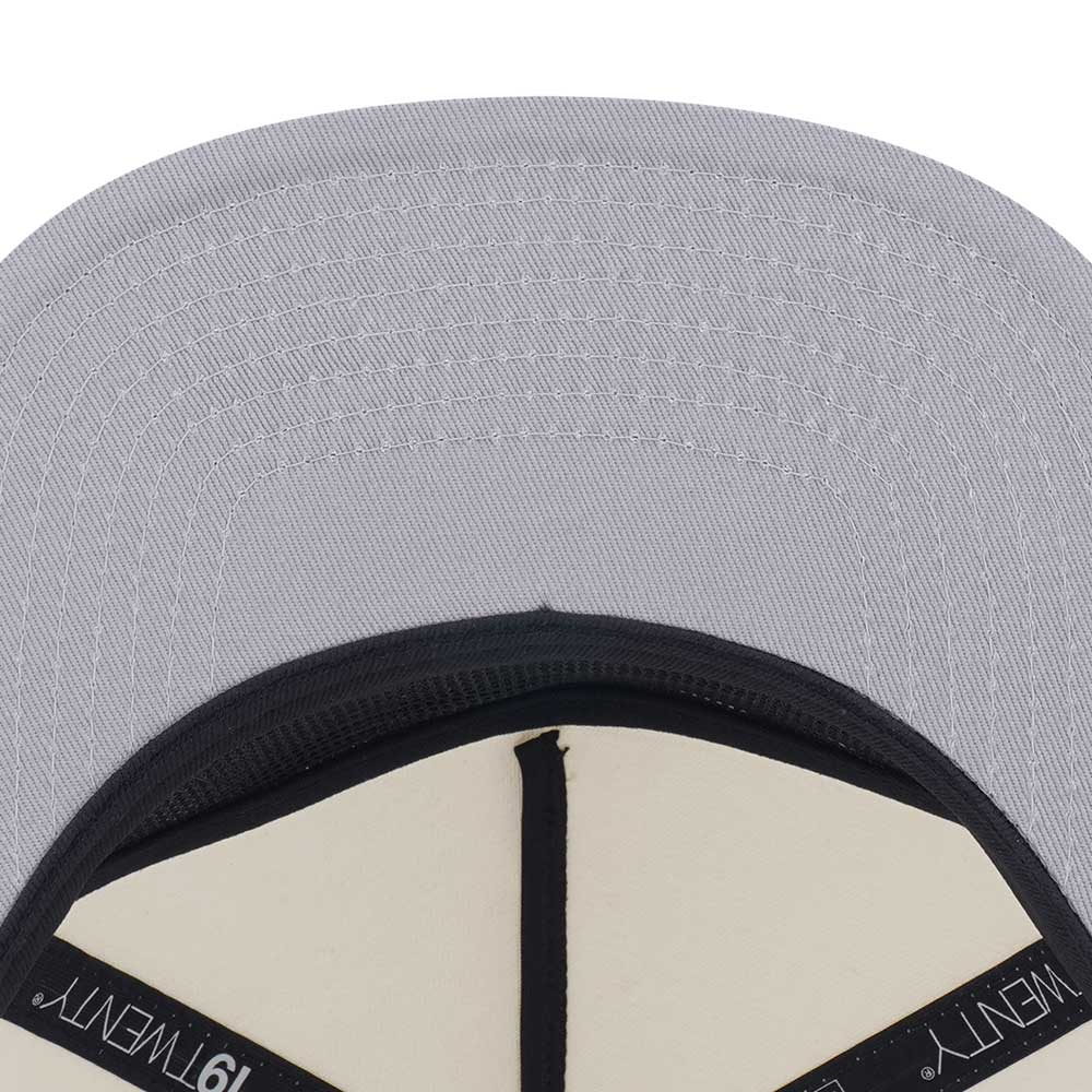 New Era Los Angeles Dodgers 19TWENTY Pack FW26 Chrome Graphite Flame Snapback Cap