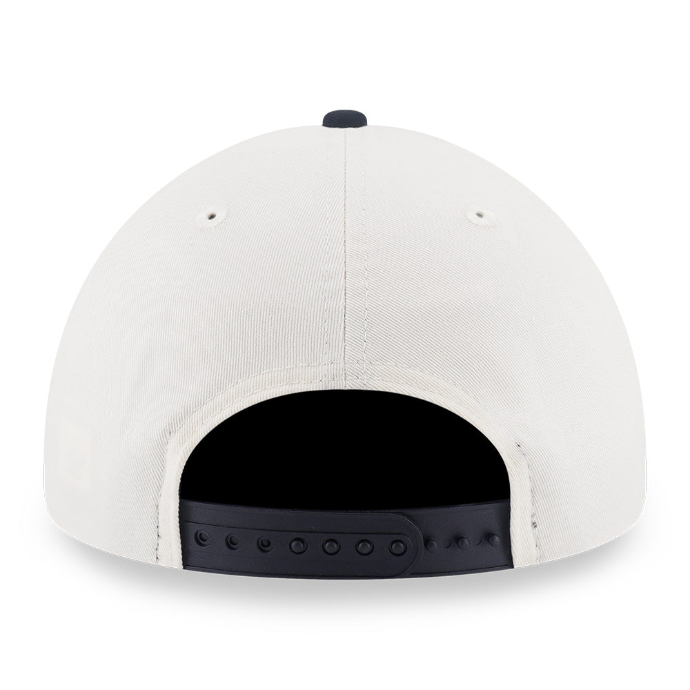 New Era Script Logo 19TWENTY Pack FW26 Chrome White Navy Snapback Cap