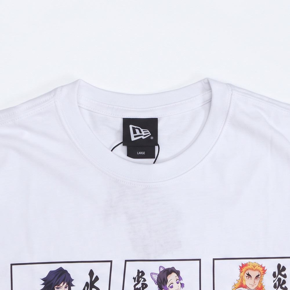 New Era x Demon Slayer Hashira White COOLERA Short Sleeve T-Shirt (PH EXCLUSIVE)