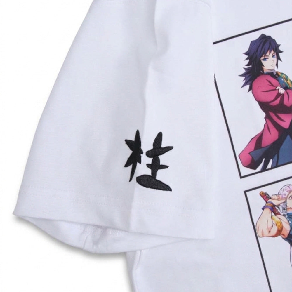 New Era x Demon Slayer Hashira White COOLERA Short Sleeve T-Shirt (PH EXCLUSIVE)