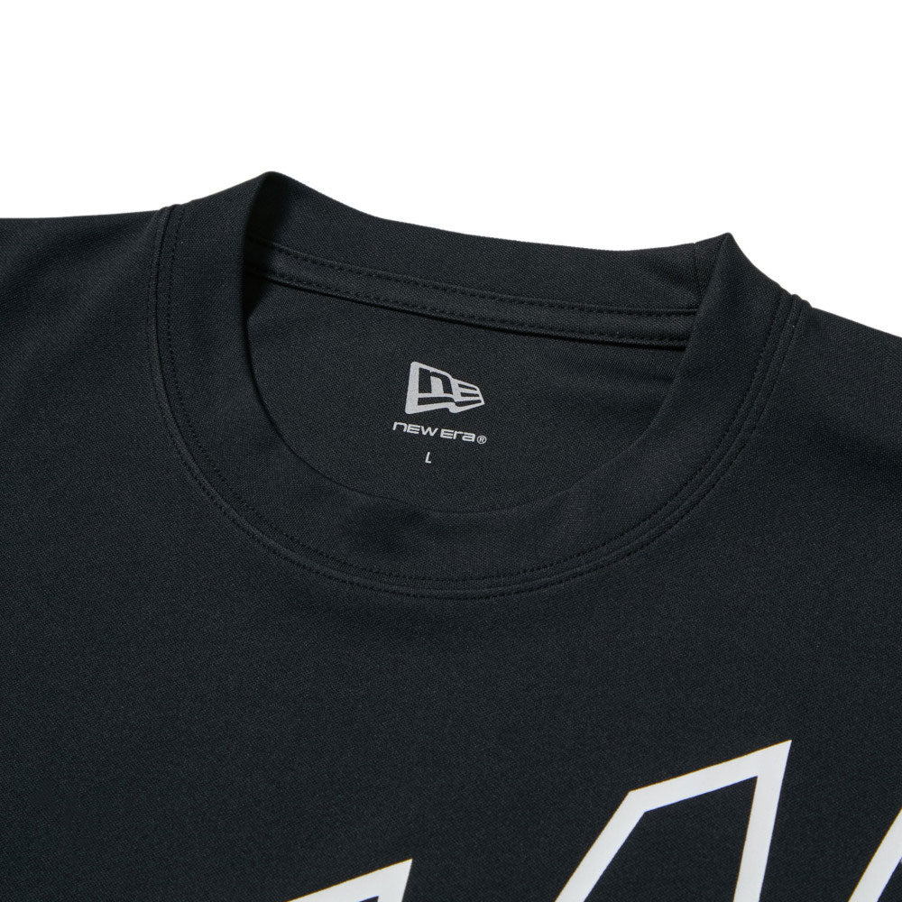 New Era Wordmark Cool Black Short Sleeve T-Shirt