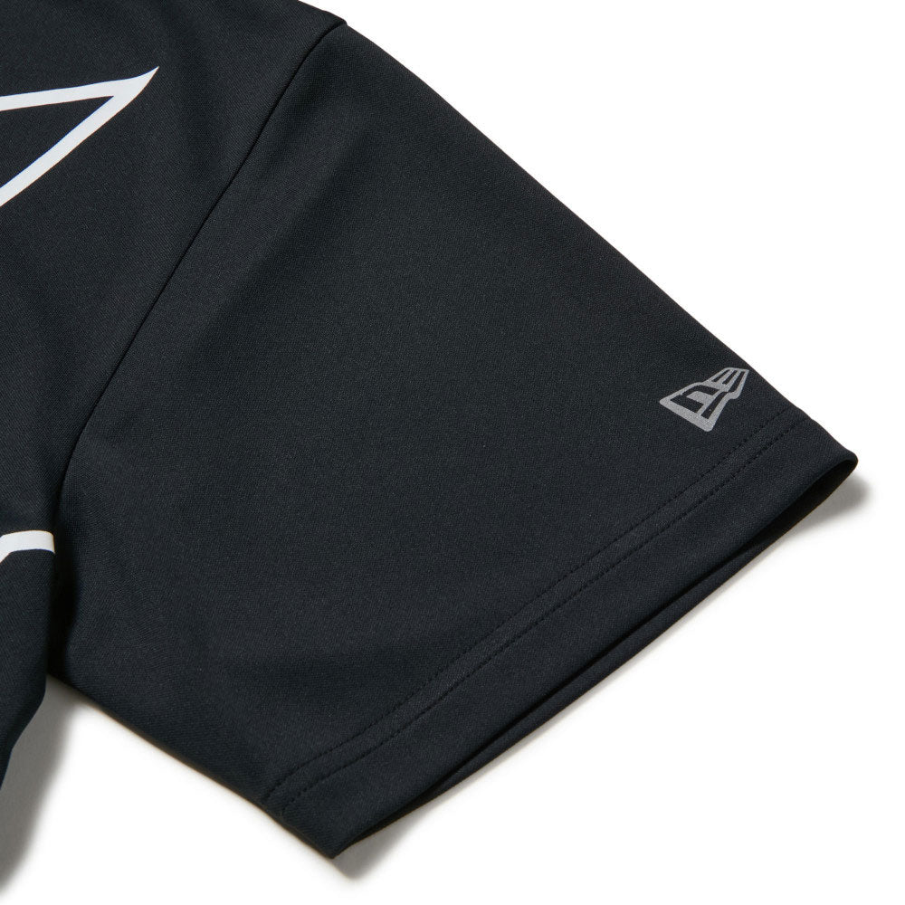 New Era Wordmark Cool Black Short Sleeve T-Shirt