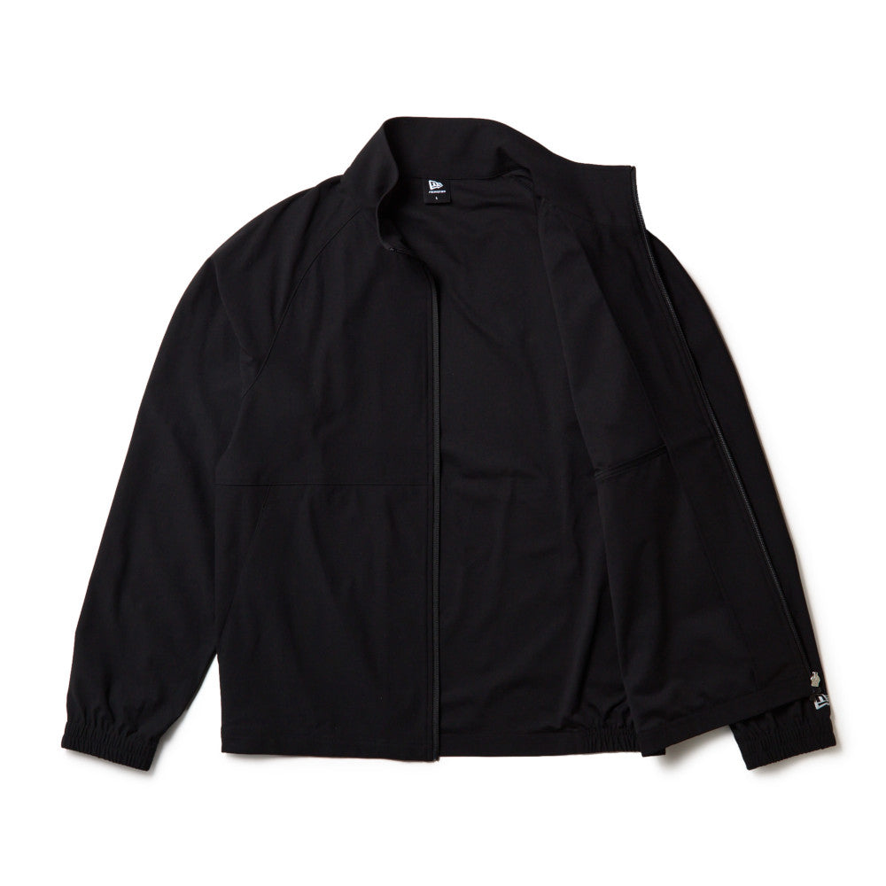 New Era Wordmark Logo Performance Black Training Jacket