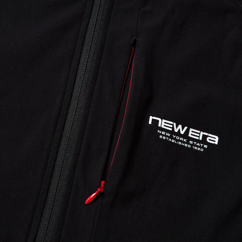 New Era Wordmark Logo Performance Black Training Jacket