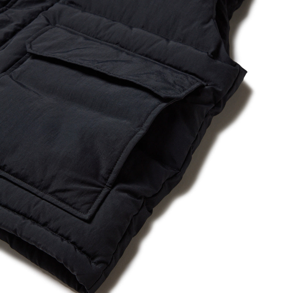 New Era Flag Logo Black Down Vest