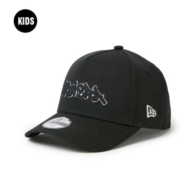 New Era Tagging Logo Black 261 Youth 9FORTY A-Frame Adjustable Cap