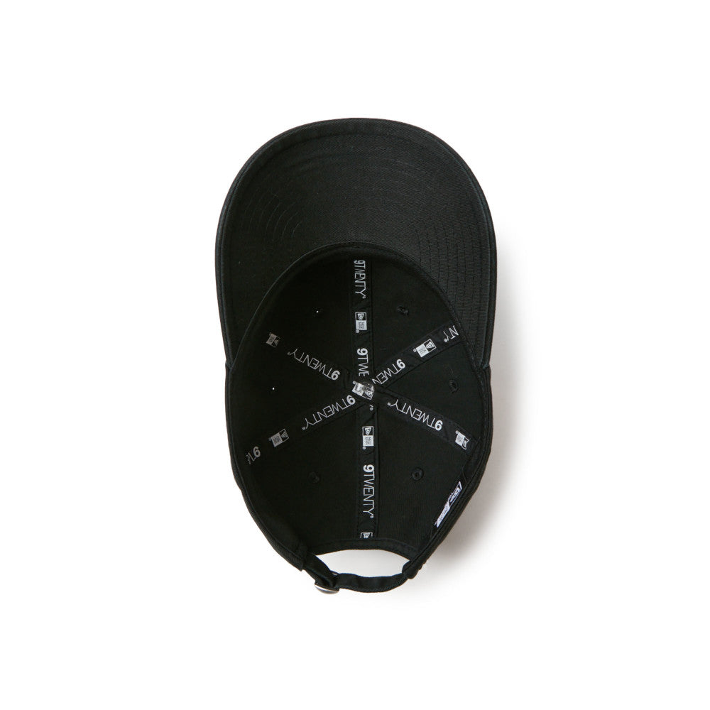 New Era Mini Square Logo Beige Black 9TWENTY Adjustable Cap