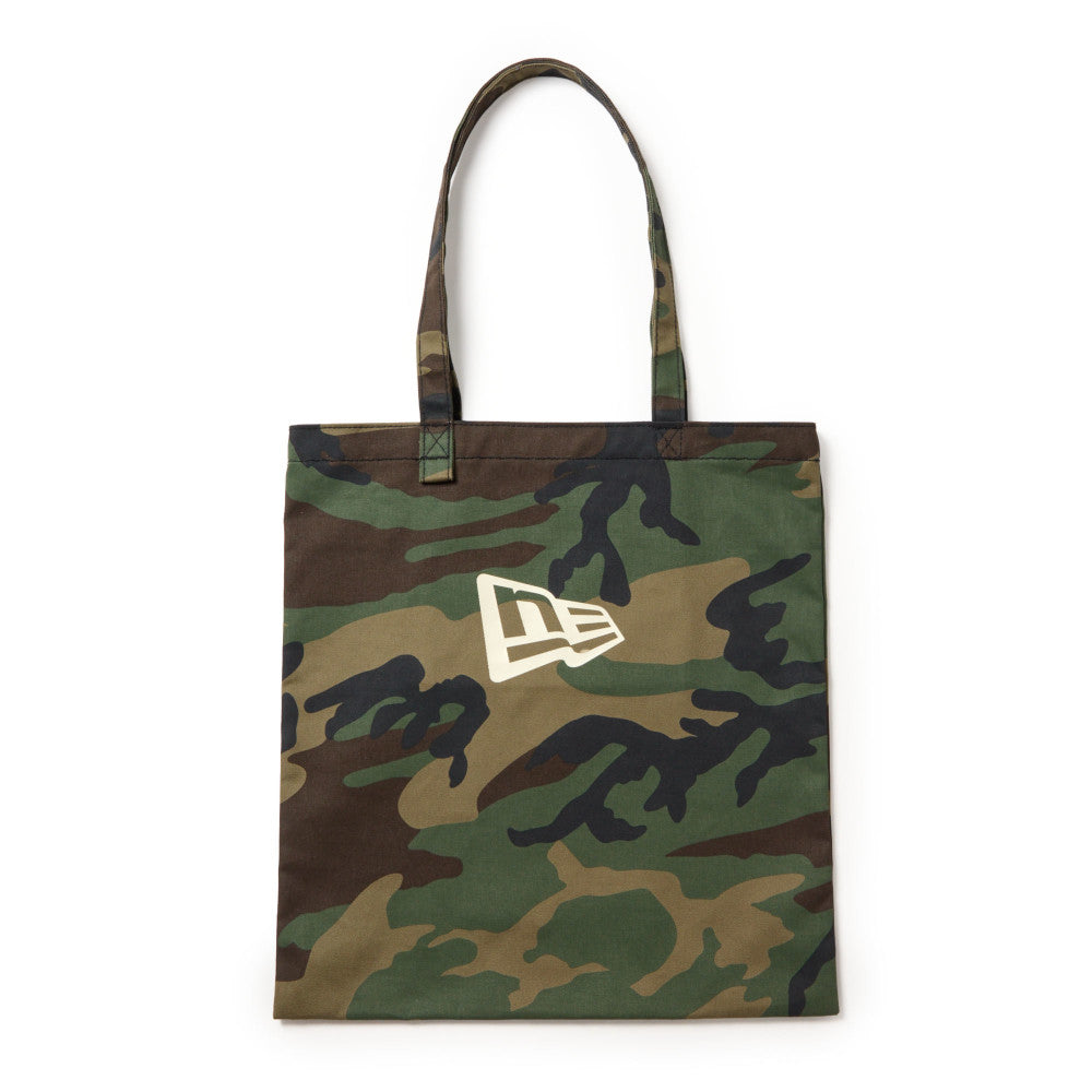 New Era Flag Logo Camo Twill Tote Bag