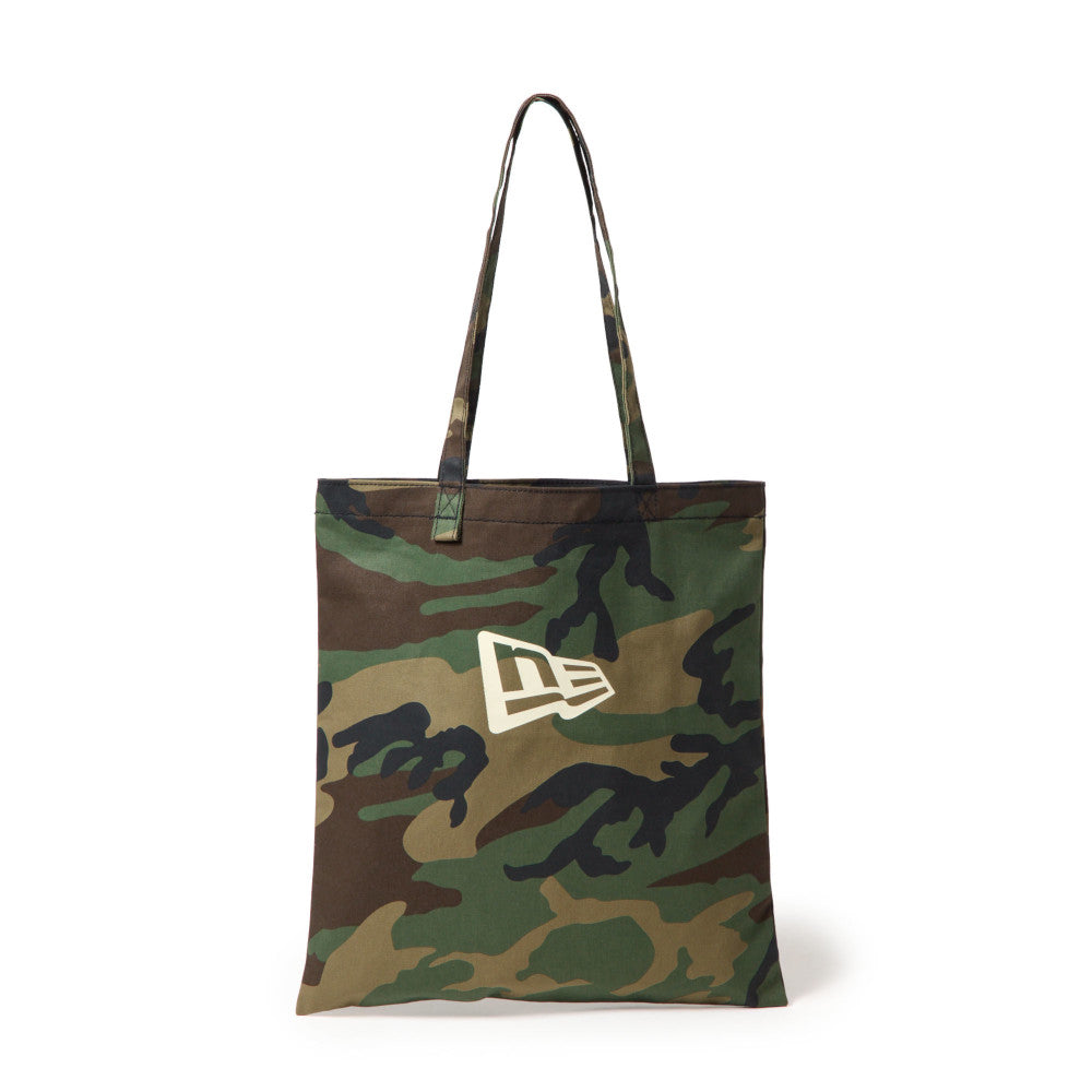New Era Flag Logo Camo Twill Tote Bag