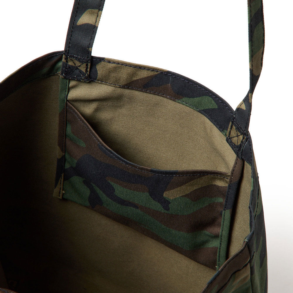 New Era Flag Logo Camo Twill Tote Bag