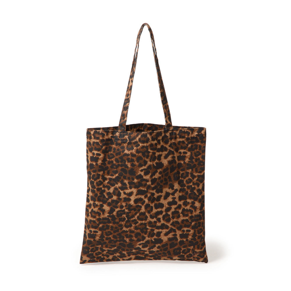 New Era Flag Logo Leopard Twill Tote Bag