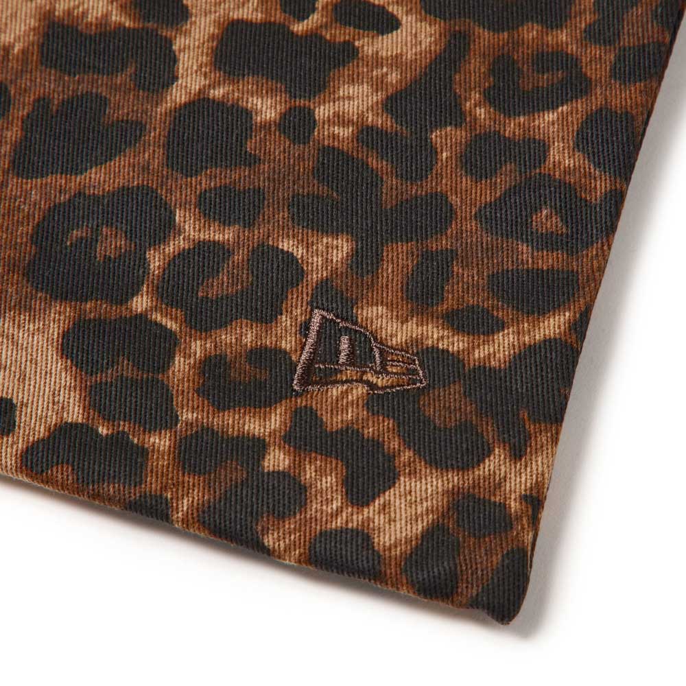 New Era Flag Logo Leopard Twill Tote Bag
