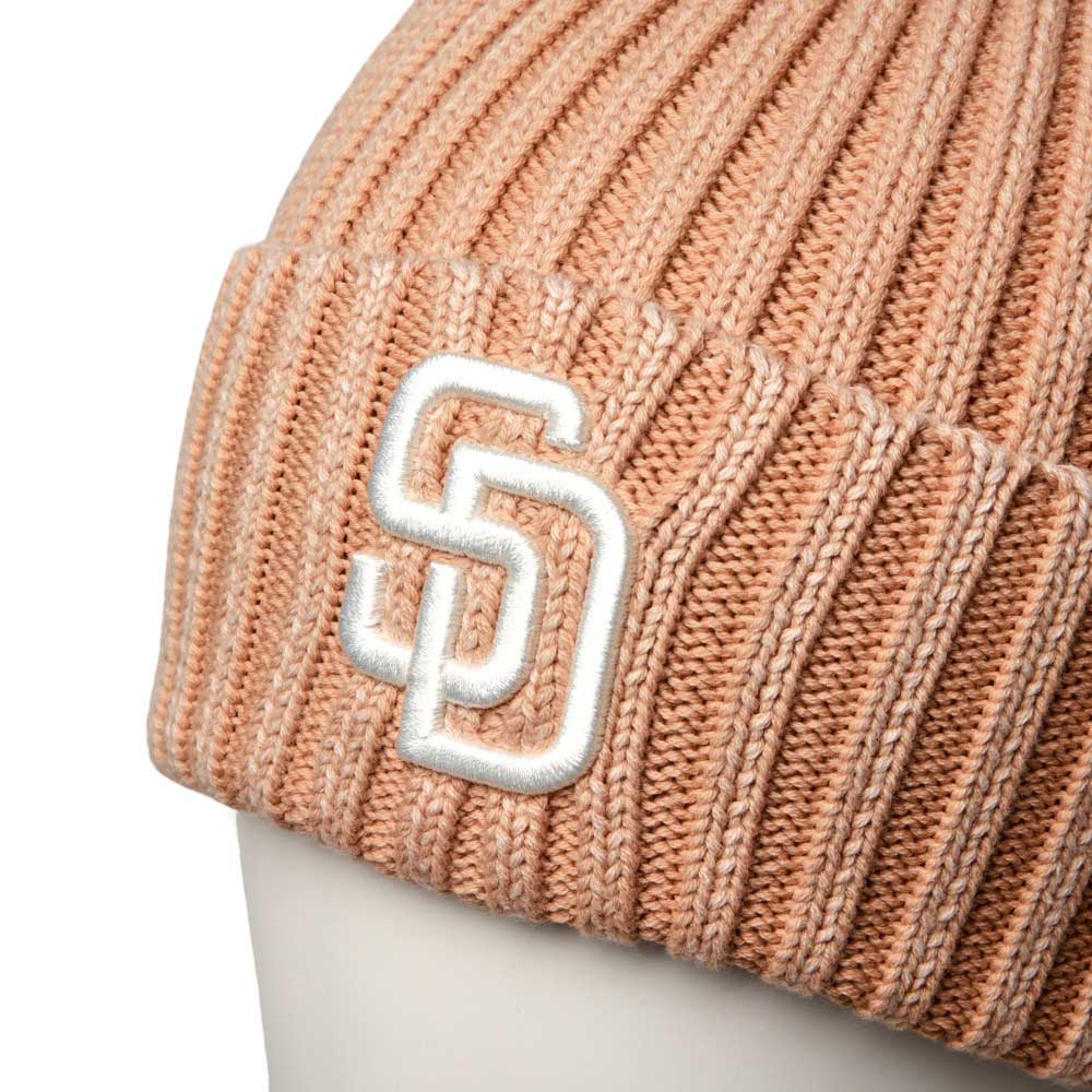 New Era San Diego Padres MLB Italian Wash Beige Rib Cuff Knit Medium