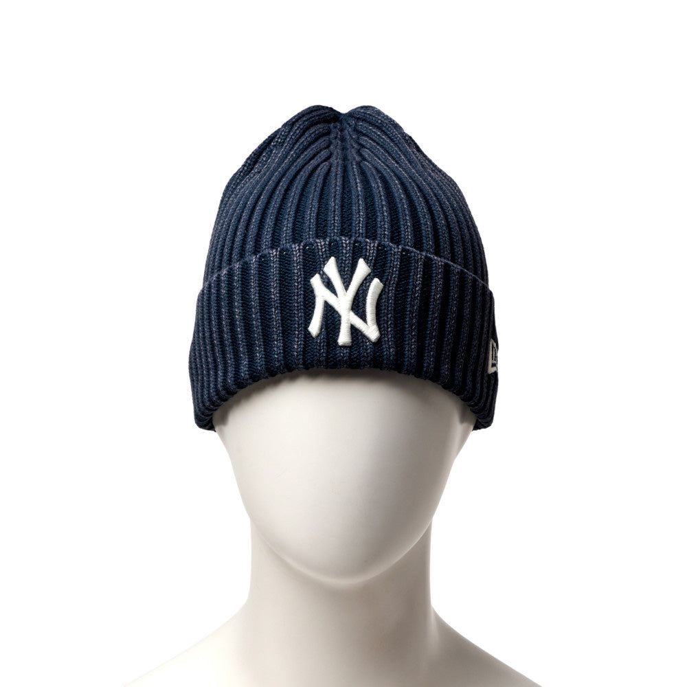 New Era New York Yankees MLB Italian Wash Black Rib Cuff Knit Medium