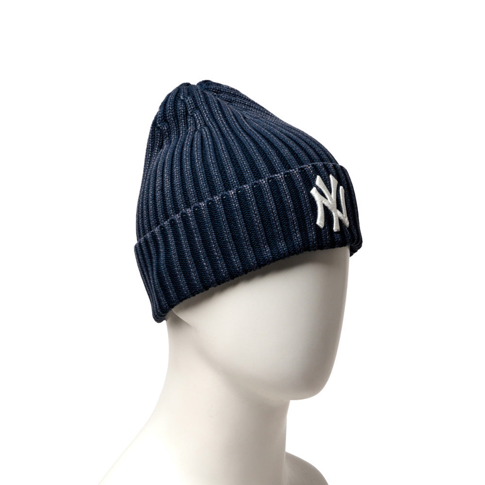 New Era New York Yankees MLB Italian Wash Black Rib Cuff Knit Medium