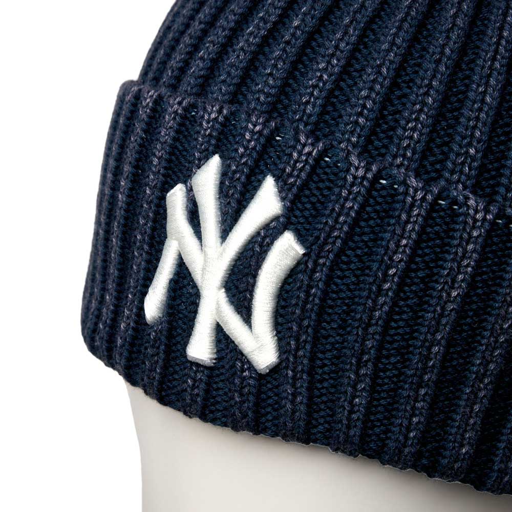 New Era New York Yankees MLB Italian Wash Black Rib Cuff Knit Medium