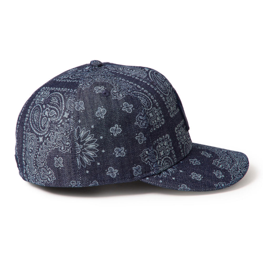 New Era New York Yankees Laser Burn Out Denim Navy 59FIFTY Pre-Curved Fitted Cap