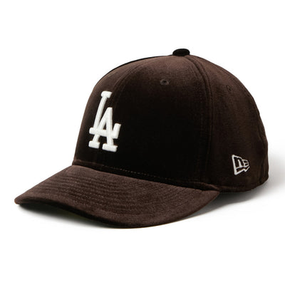 New Era Los Angeles Dodgers Velvet Brown 59FIFTY Precurved Fitted Cap