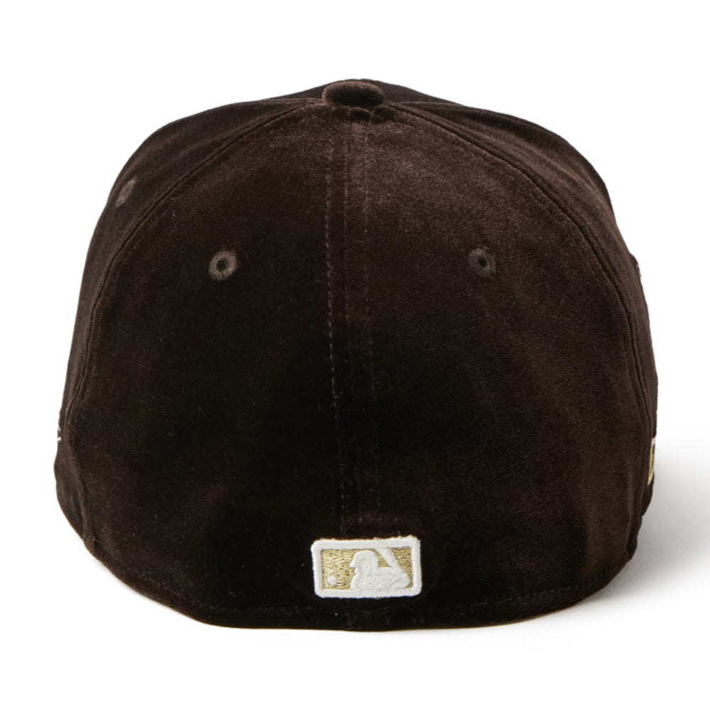 New Era Los Angeles Dodgers Velvet Brown 59FIFTY Precurved Fitted Cap